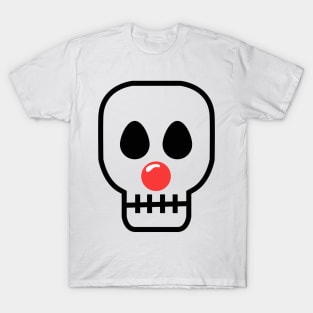 Skull Clown Head T-Shirt